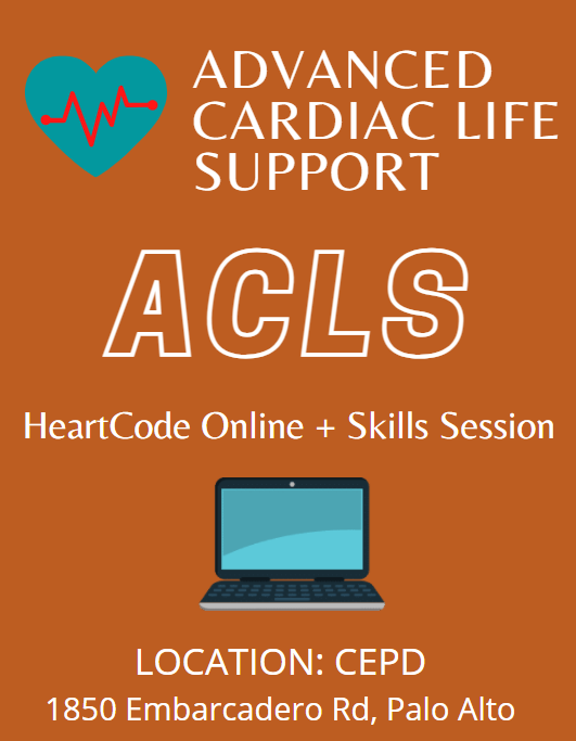 ACLS HeartCode Online & Skills Check Banner